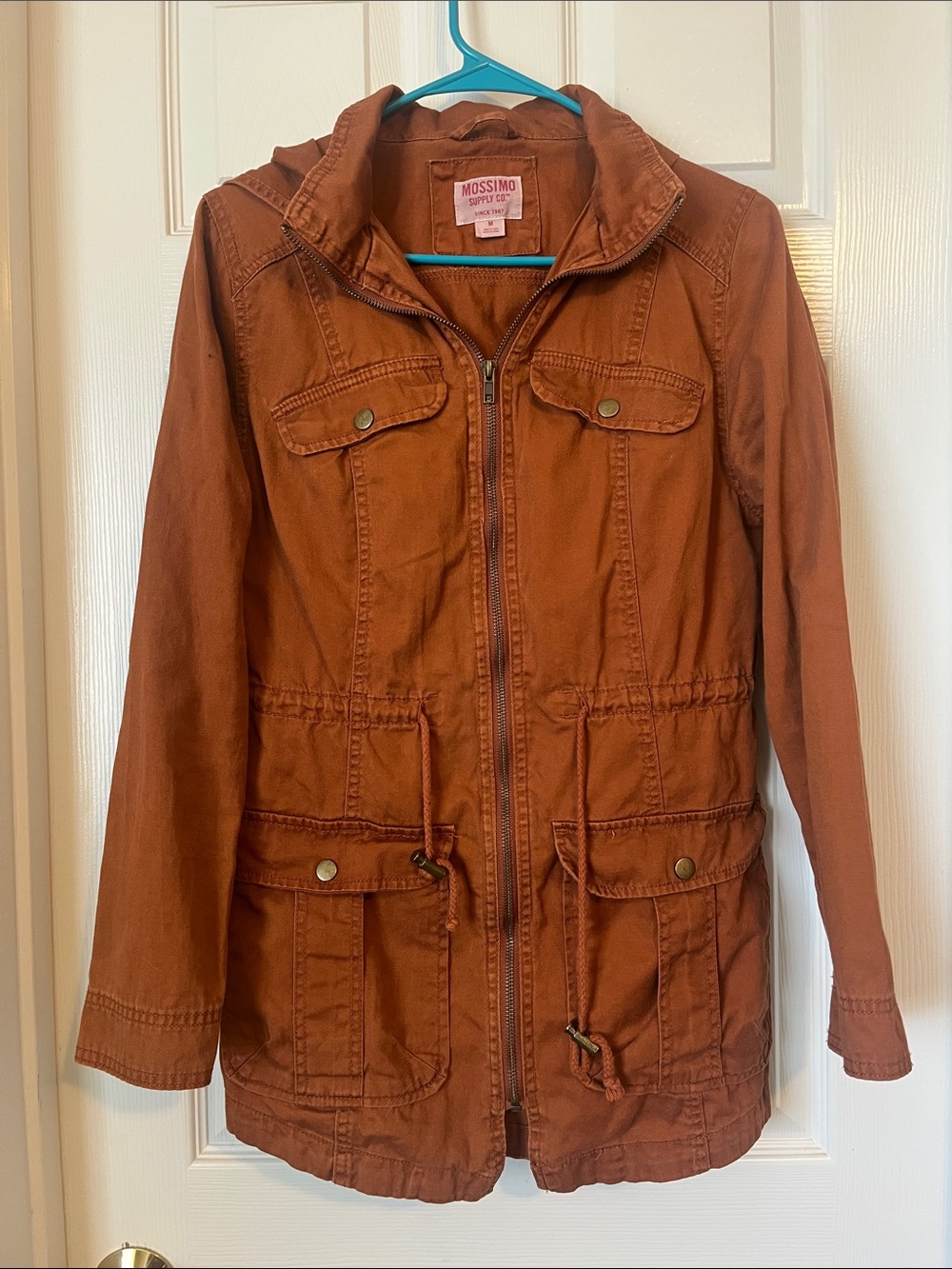 Mossimo Supply Co. Women's Burnt Orange Utility Anorak Jacket